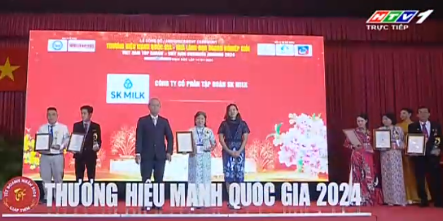 SKMILK Đạt Danh Hiệu Thương Hiệu Mạnh Quốc Gia – Vietnam Top Brand 2024